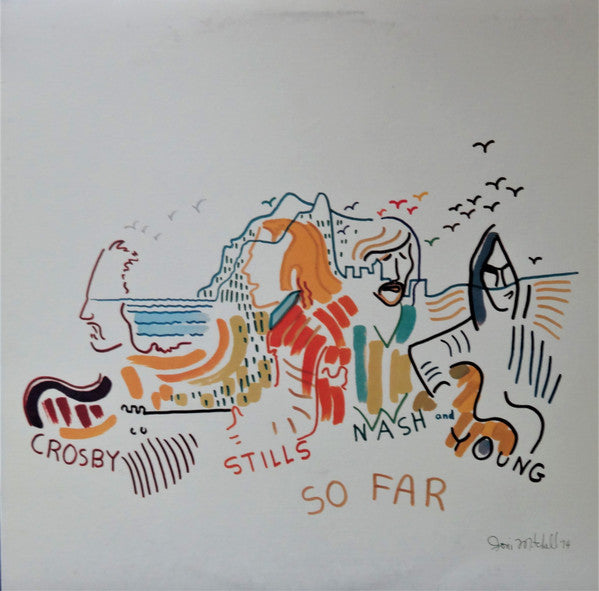 Crosby, Stills, Nash & Young : So Far (LP, Comp, RE, Qua)