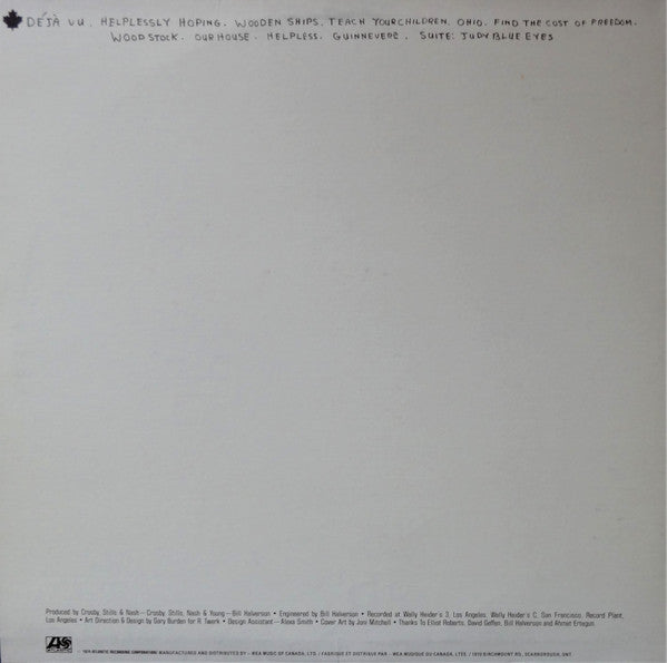 Crosby, Stills, Nash & Young : So Far (LP, Comp, RE, Qua)