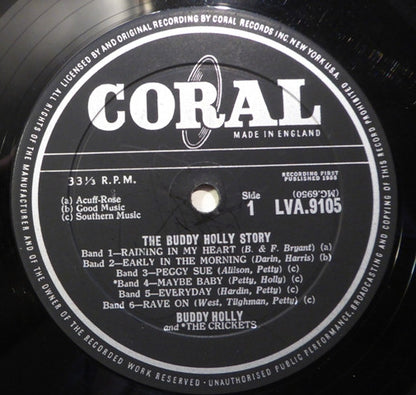 Buddy Holly And The Crickets (2) : The Buddy Holly Story (LP, Comp, Mono)