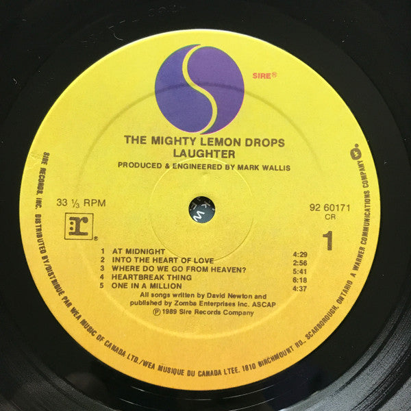 The Mighty Lemon Drops : Laughter (LP, Album)