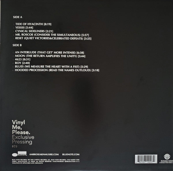 Ambrose Akinmusire : On The Tender Spot Of Every Calloused Moment (LP, Album, Club, Ltd, Num, 180)