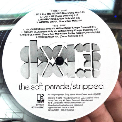 The Doors : The Soft Parade / Stripped (LP, RSD, Ltd, Num, Cle)