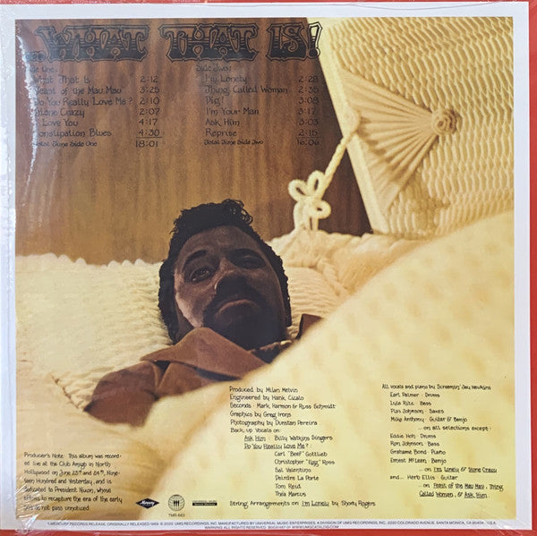 Screamin' Jay Hawkins : ...What That Is! (LP, Album, RSD, Ltd, RE, Cle)