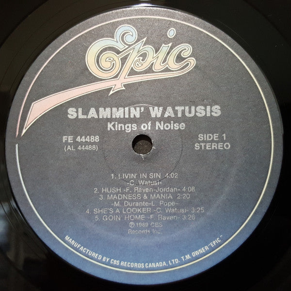 Slammin' Watusis : Kings Of Noise (LP, Album)