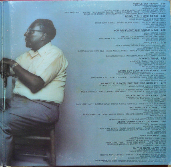 Sonny Terry & Brownie McGhee : Sonny & Brownie (LP, Album, Gat)