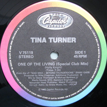 Tina Turner : One Of The Living (12")