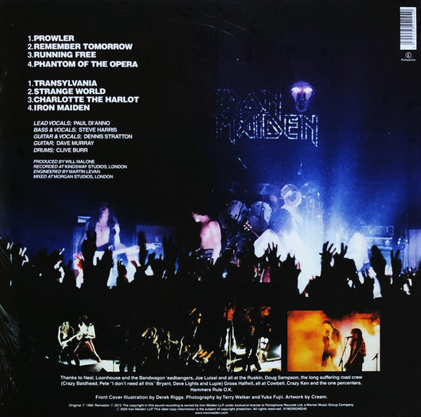 Iron Maiden : Iron Maiden (LP, Album, Ltd, Pic, RE, RM, 40t)