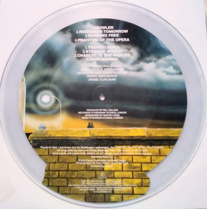 Iron Maiden : Iron Maiden (LP, Album, Ltd, Pic, RE, RM, 40t)