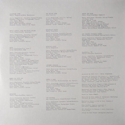 Chris Stapleton : Starting Over (2xLP, Album, 180)