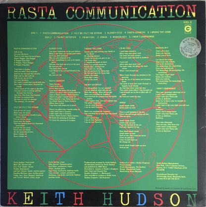 Keith Hudson : Rasta Communication (LP, Album)