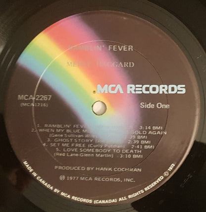 Merle Haggard : Ramblin' Fever (LP, Album)