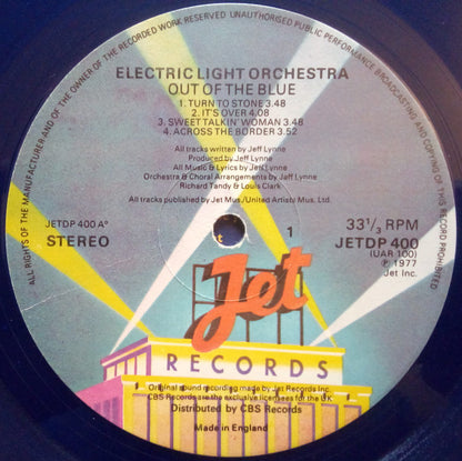 Electric Light Orchestra : Out Of The Blue (2xLP, Album, S/Edition, Blu)