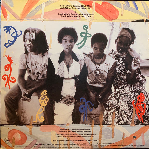 Ziggy Marley And The Melody Makers : Look Who's Dancing (12")