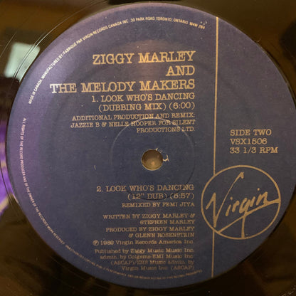 Ziggy Marley And The Melody Makers : Look Who's Dancing (12")