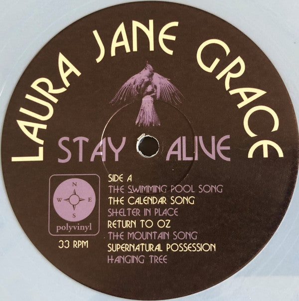 Laura Jane Grace : Stay Alive (LP, Album, Blu)