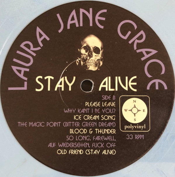 Laura Jane Grace : Stay Alive (LP, Album, Blu)