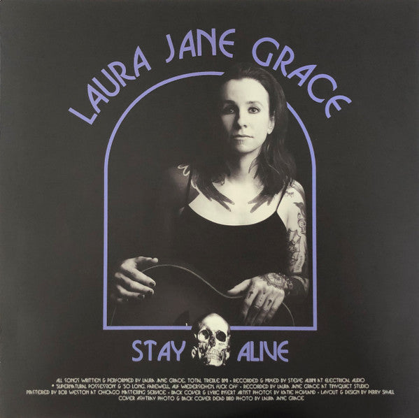 Laura Jane Grace : Stay Alive (LP, Album, Blu)