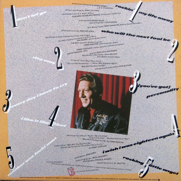 Jerry Lee Lewis : Jerry Lee Lewis (LP, Album)