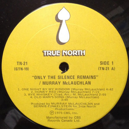 Murray McLauchlan : Only The Silence Remains (2xLP, Album, RE, CBS)