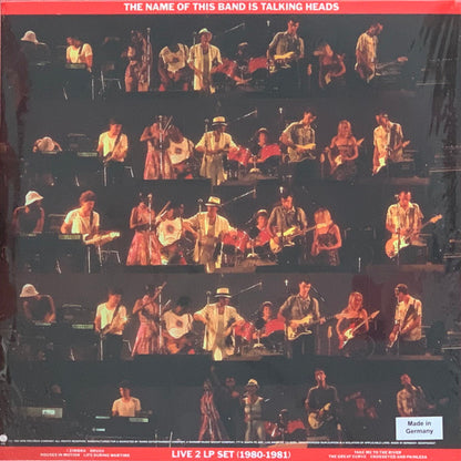 Talking Heads : The Name Of This Band Is Talking Heads (2xLP, Album, Ltd, RE, RP, Red)