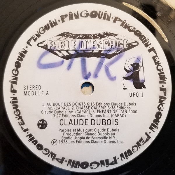 Claude Dubois : Fable D'Espace (LP, Album)