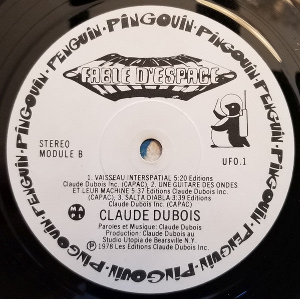 Claude Dubois : Fable D'Espace (LP, Album)