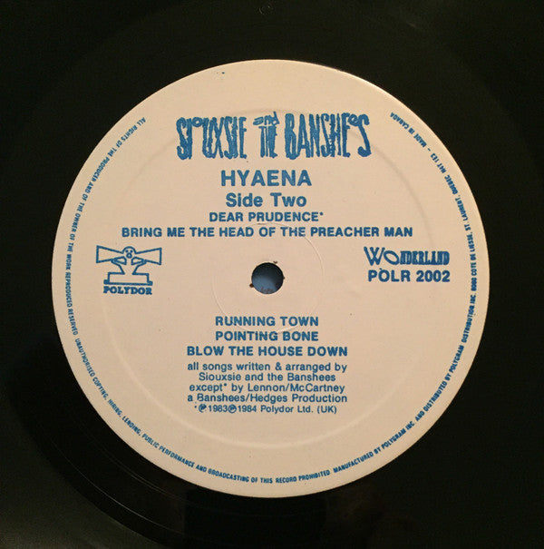 Siouxsie And The Banshees* : Hyaena (LP, Album)