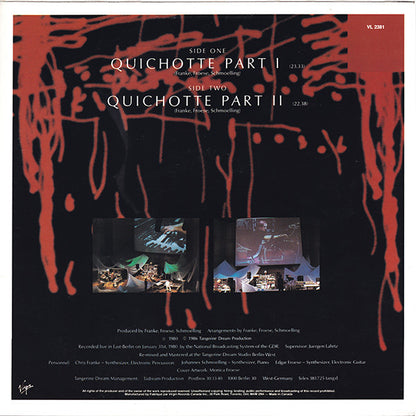 Tangerine Dream : Pergamon (Live At The »Palast Der Republik« GDR) (LP, Album, RE)