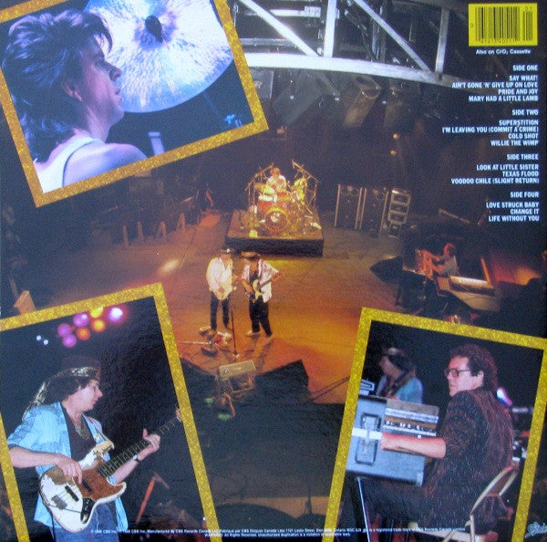 Stevie Ray Vaughan And Double Trouble* : Live Alive (2xLP, Album)