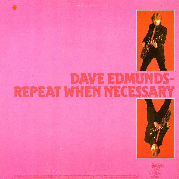 Dave Edmunds : Repeat When Necessary (LP, Album)