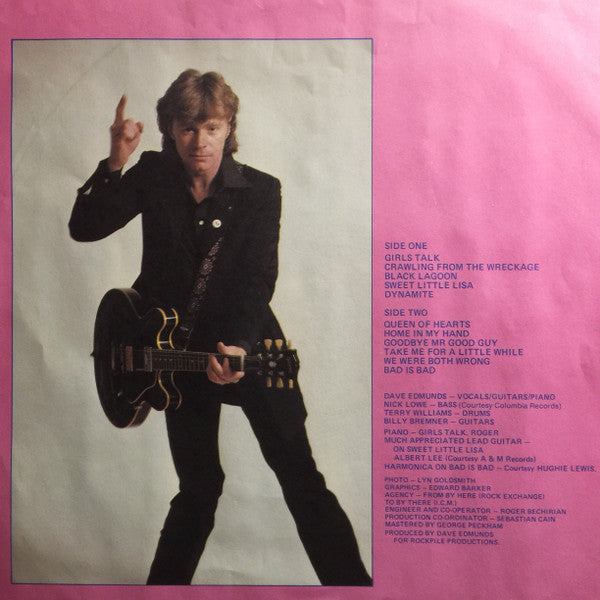Dave Edmunds : Repeat When Necessary (LP, Album)