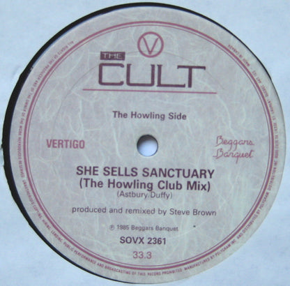 The Cult : She Sells Sanctuary (The Howling Mix) (12")