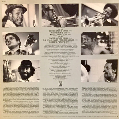 Mingus Dynasty, Joe Farrell, Charlie Haden, John Handy, Jimmy Knepper, Jimmy Owens, Don Pullen, Dannie Richmond : Chair In The Sky (LP, Promo, SP)
