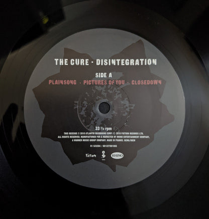 The Cure : Disintegration  (2xLP, Album, RE, RM, RP, Gat)