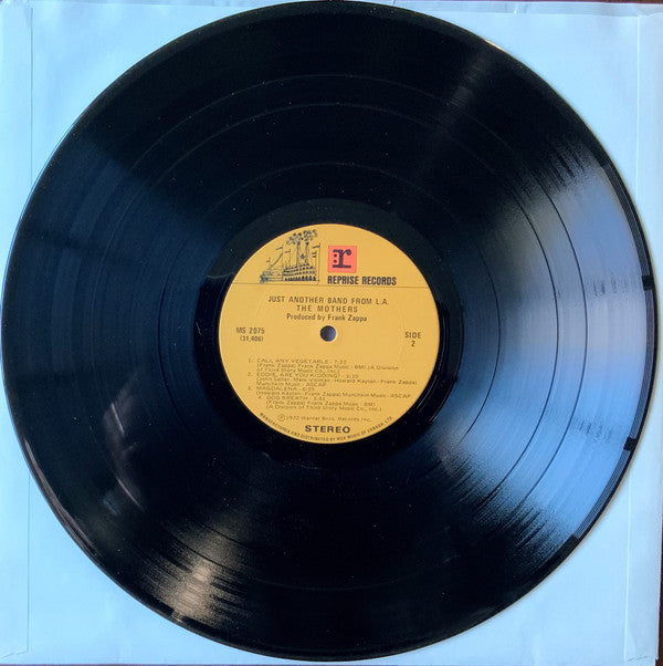 The Mothers : Just Another Band From L.A. (LP, Album, RE)