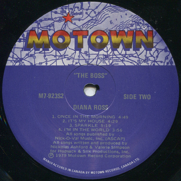 Diana Ross : The Boss (LP, Album)