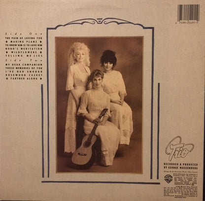 Dolly Parton, Linda Ronstadt & Emmylou Harris : Trio (LP, Album)