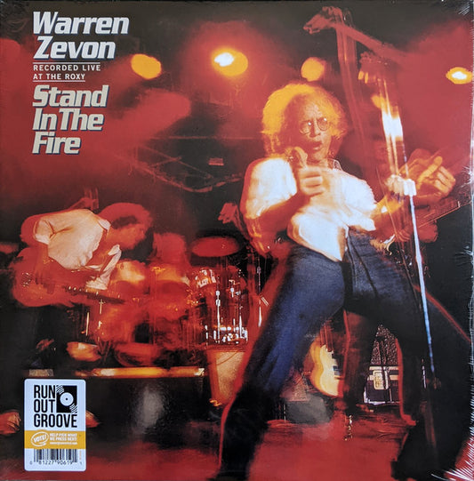 Warren Zevon : Stand In The Fire (Recorded Live At The Roxy) (Deluxe Edition) (2xLP, Album, Dlx, Ltd, Num, RE, 180)