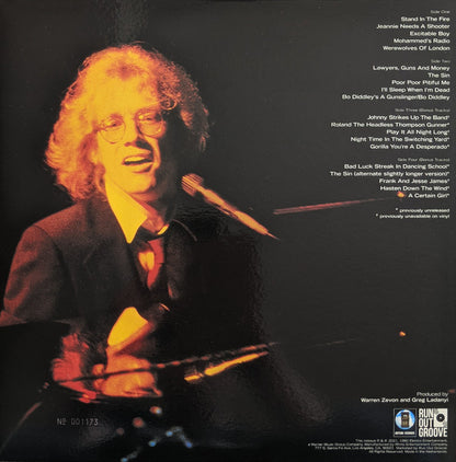 Warren Zevon : Stand In The Fire (Recorded Live At The Roxy) (Deluxe Edition) (2xLP, Album, Dlx, Ltd, Num, RE, 180)