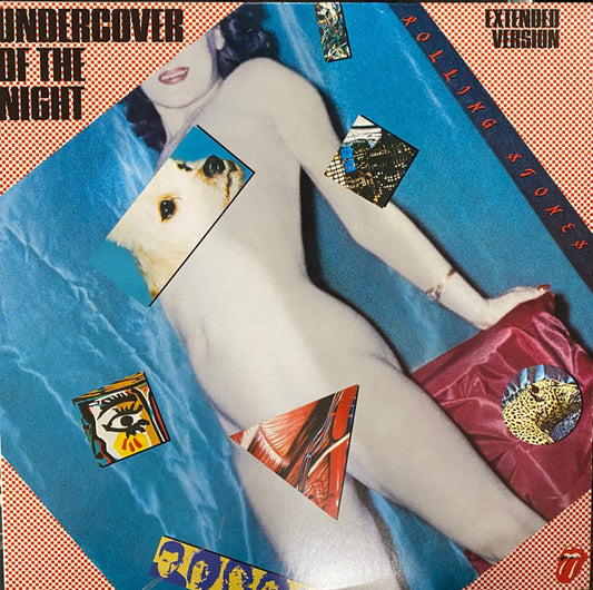 The Rolling Stones : Undercover Of The Night (Extended Version) (12", All)