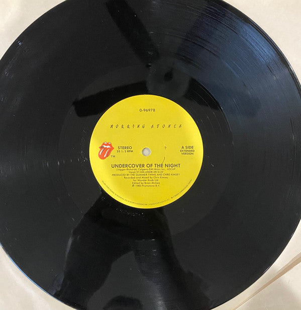 The Rolling Stones : Undercover Of The Night (Extended Version) (12", All)