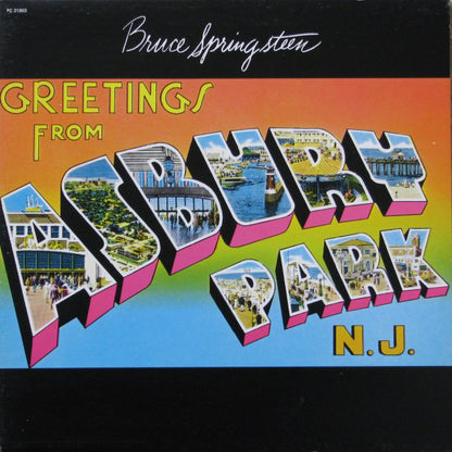 Bruce Springsteen : Greetings From Asbury Park, N.J. (LP, Album, RE, Gat)