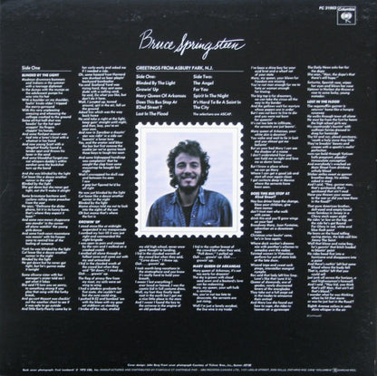 Bruce Springsteen : Greetings From Asbury Park, N.J. (LP, Album, RE, Gat)