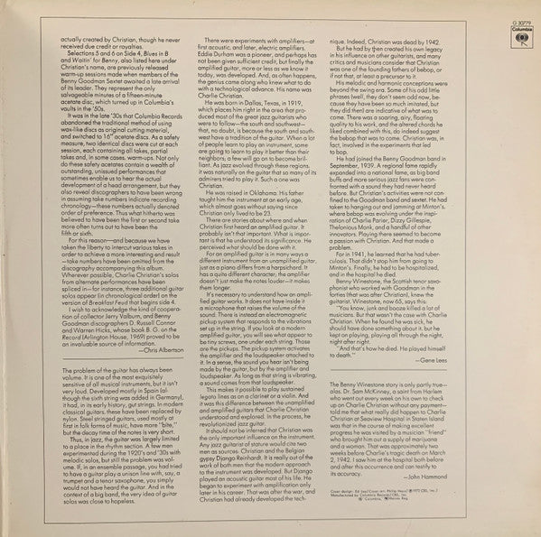 Charlie Christian : Solo Flight - The Genius Of Charlie Christian (2xLP, Comp, RE)