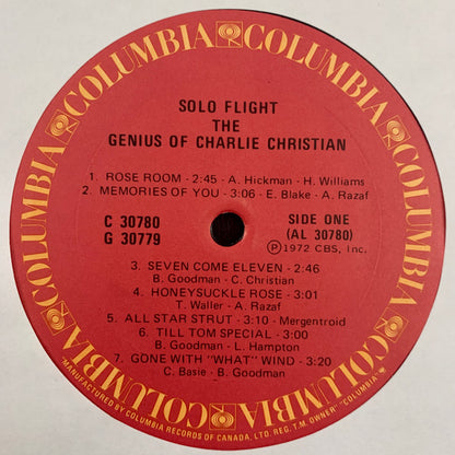 Charlie Christian : Solo Flight - The Genius Of Charlie Christian (2xLP, Comp, RE)