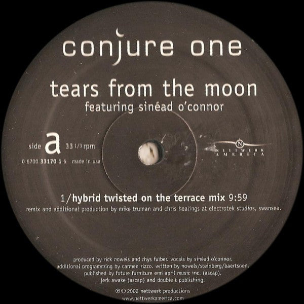 Conjure One Feat. Sinéad O'Connor : Tears From The Moon (12")