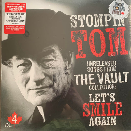 Stompin' Tom Connors : Unreleased Songs From The Vault Collection. Volume 4: Let's Smile Again (LP, Album, RSD, Ltd, Gre)