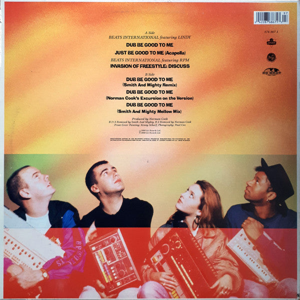 Beats International : Dub Be Good To Me (12")