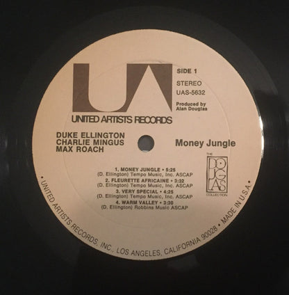 Duke Ellington, Charles Mingus, Max Roach : Money Jungle (LP, Album, RE)