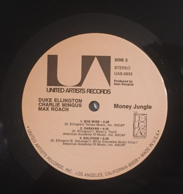 Duke Ellington, Charles Mingus, Max Roach : Money Jungle (LP, Album, RE)